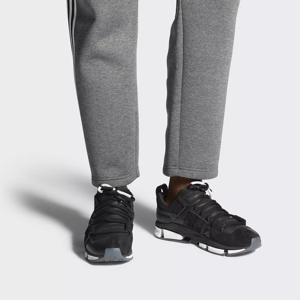 Adidas Twinstrike ADV Stretch Leather Tenis Negros Para Hombre (MX-99075)